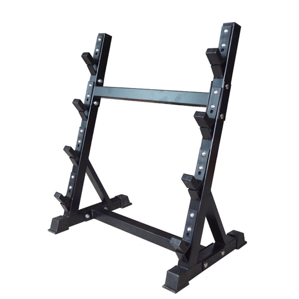 4-Tier Gym Barbell Weight Storage Rack | Shopee Singapore