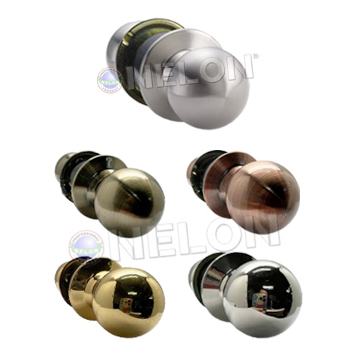 NELON [NO KEY] Cylindrical Door Lock 5872 (Passage Door Lock / Kitchen Lock / Storeroom Lock