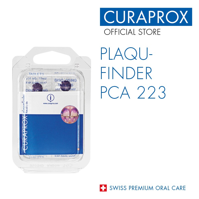 Curaprox PCA 223 Plaquefinder Disclosing Tablets | Shopee Singapore