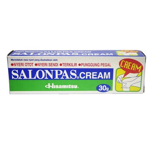 Salonpas Cream 30 Gram / Koyo / Pegal Linu / Nyeri / Cidera - Gambar 3