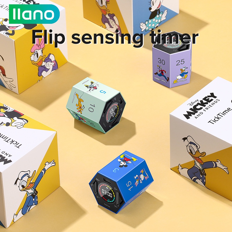 llano Ticktime Cute Kids Gift LED Digital Timer Countdown Timer Multi ...