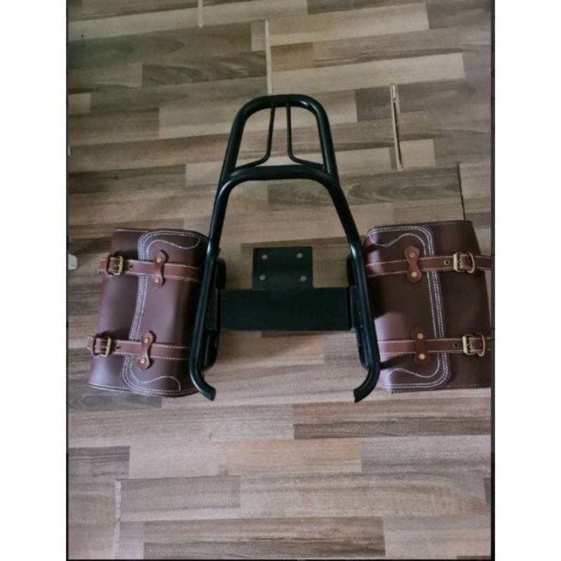 Back Rack Bracket Top BOK Yamaha XSR155 Plus Right Bag Yamaha XSR155 ...