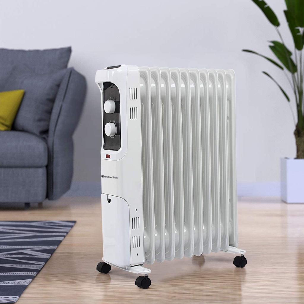 GRANDMA SHARK Oil Filled Radiator, Portable Heater, Oil Radiator