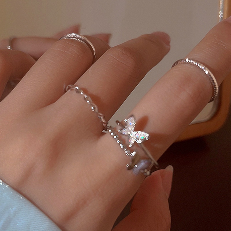 Cute on sale pearl rings