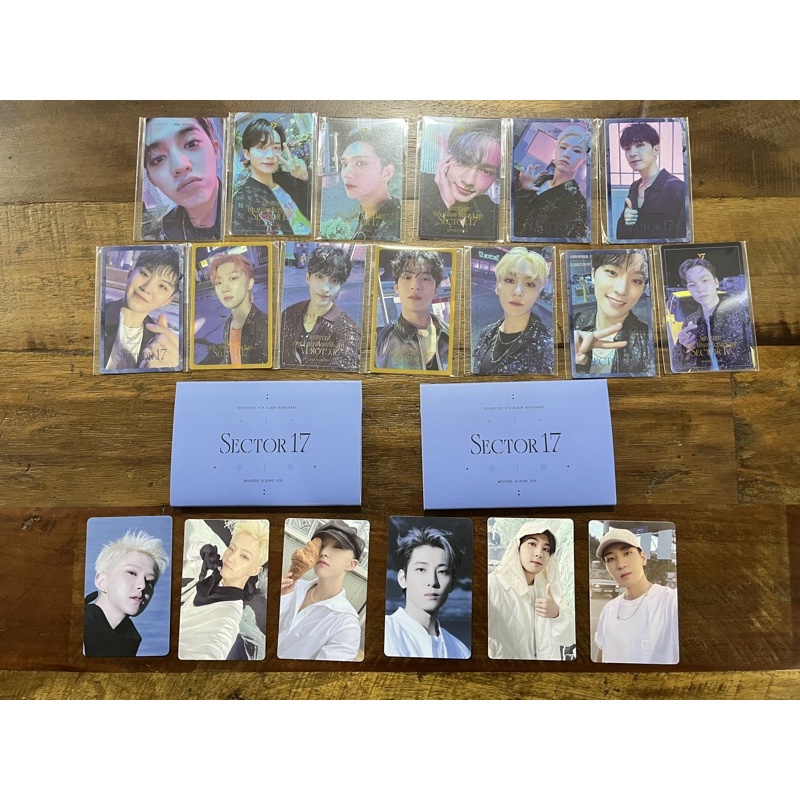 seventeen SECTOR17 Weverse盤 コンプ 分る ジョンハン