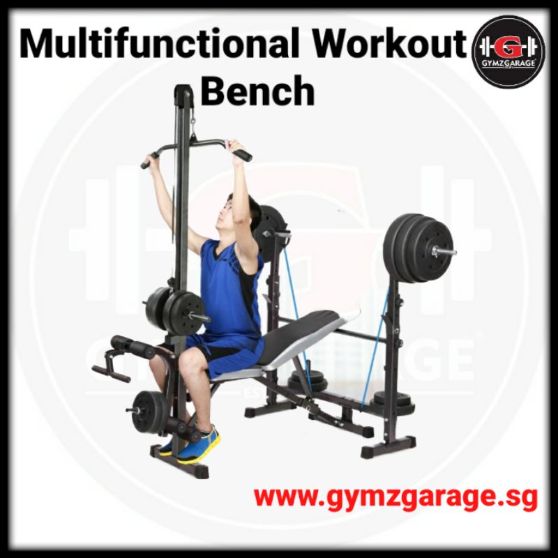 8 in 1 gym bench online online