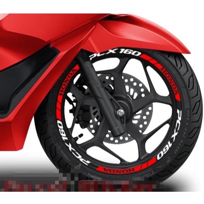 New Pcx160 Rim Sticker/Pcx160 Resing Sticker/Cool Motorcycle Rim