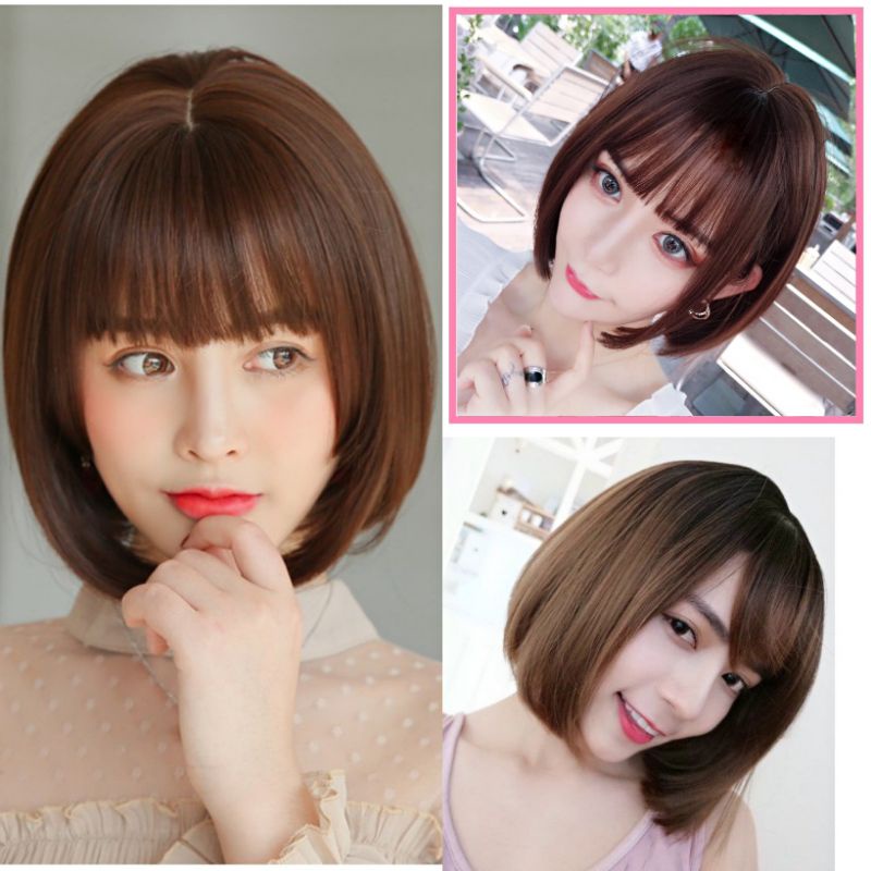 Short hair hotsell wig singapore