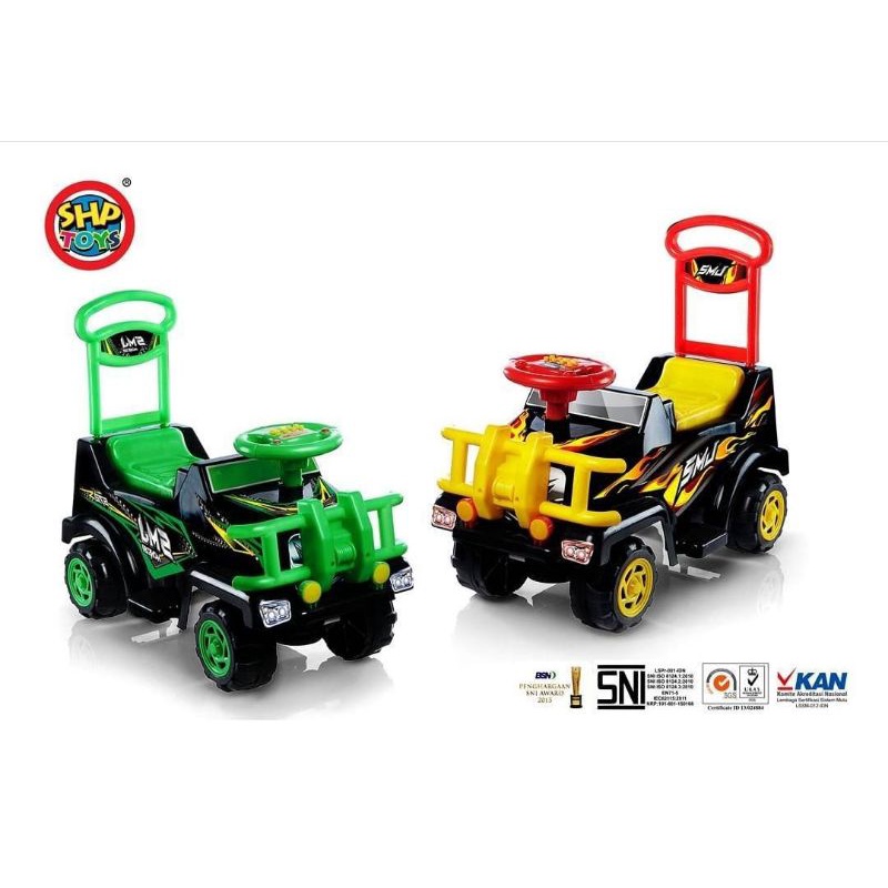 Mobil Dorong Anak SHP SMJ 572 Musik Lampu - Gambar 4