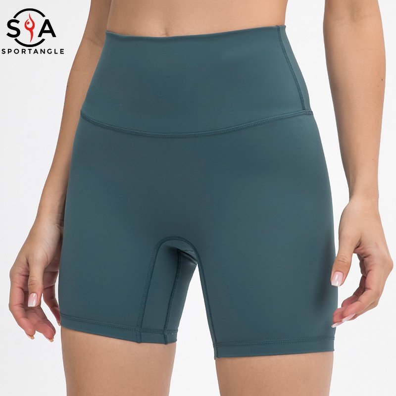 SPORTSANGEL [Inside Pocket] Sports shorts seamless High waist Cycling Shorts women yoga Shorts