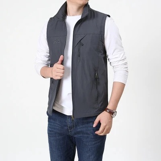 Mens casual deals vest jacket