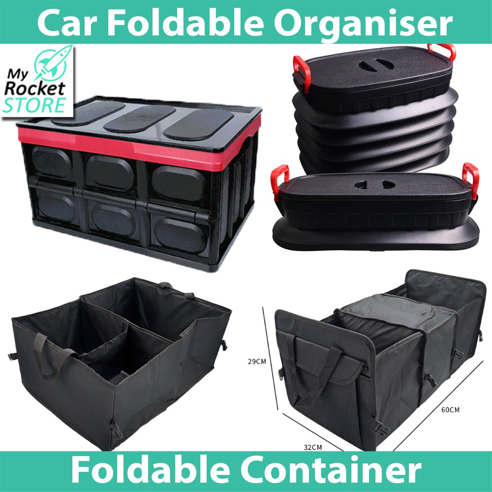 ?? Seller - Waterproof Car Seat Boot Organiser Storage/Organizer /Foldable/ Container /trunk / accessories / Collapsible