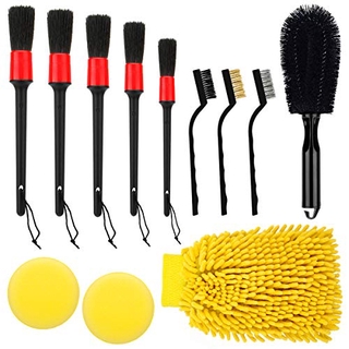 Car crevice dust removal artifact brush cleaning brush tool for