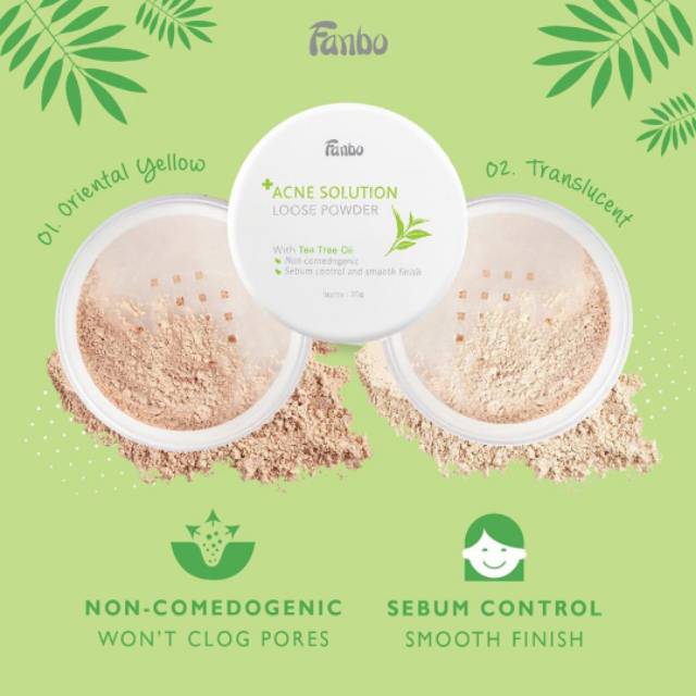Fanbo acne loose powder 20gr | Shopee Singapore