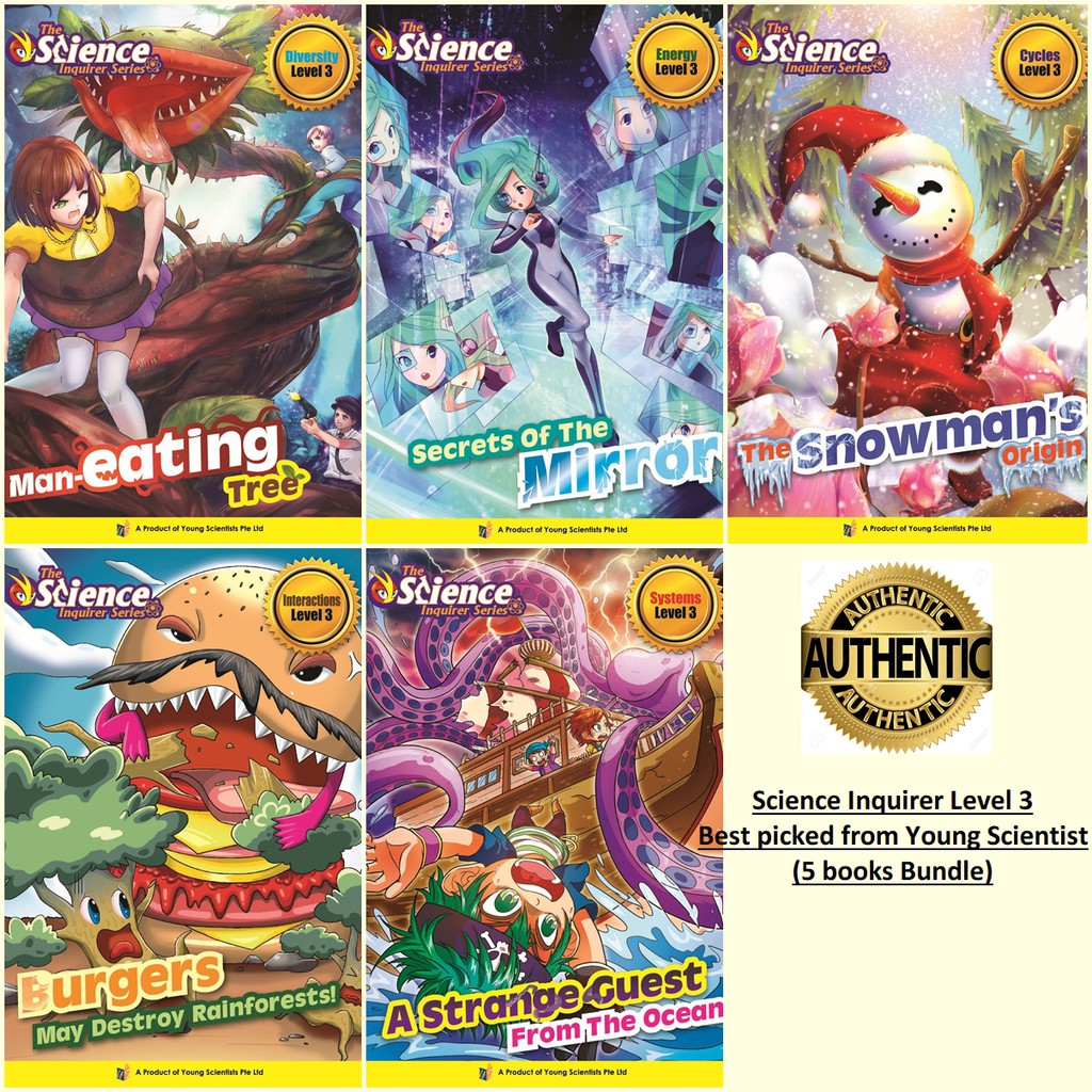 The Science Inquirer Series Level 1 to 3 best picked from Young ...