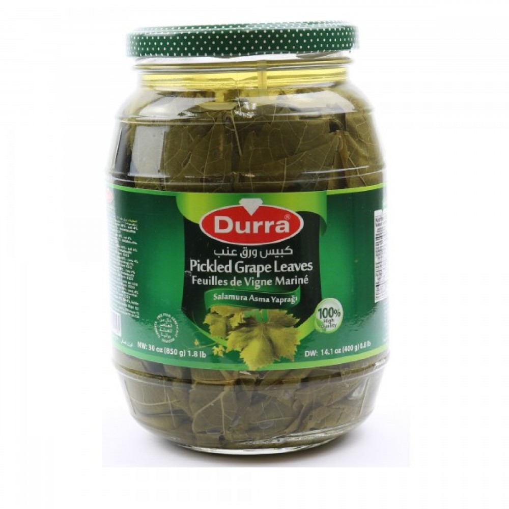 DURRA PICKLED GRAPE LEAVES Preserved Vegetable | Shopee Singapore