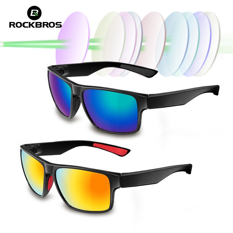 ROCKBROS Sunglass Cycling Bicycle Driving Bike MTB Accessories UV400 REVO  Polarized UV400 Eyewear