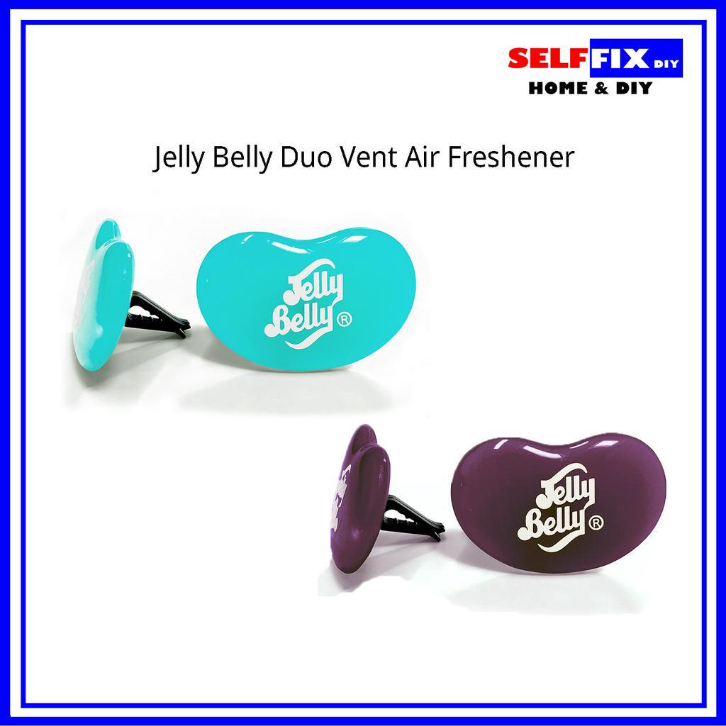 Jelly Belly Duo Vent Air Freshener Berry Blue / Island Punch Shopee