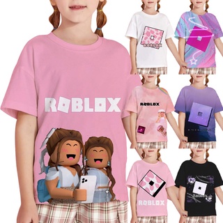 MINIDORA Roblox 3D Printed T-Shirt for Boys/Girls DynaBlocks Short