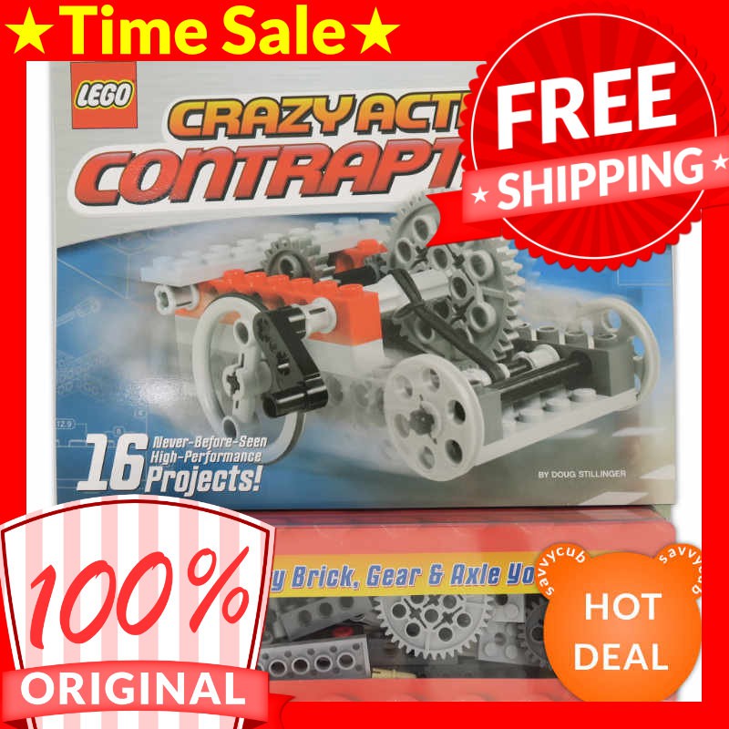 Klutz lego crazy action contraptions sales craft kit