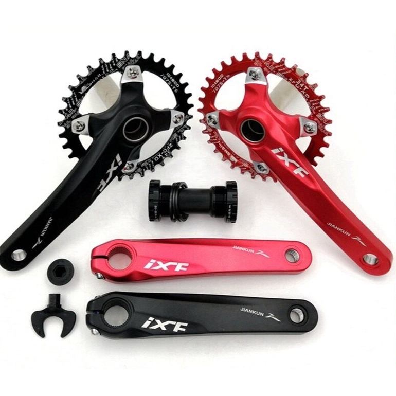 IXF Chainset Crankset MTB Bike Hollow Integrated Crank Sprocket Single