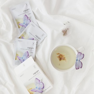 KKOKDAM Korean Tea Bags - Marigold Butterfly Tea Bags - Decaf Tea