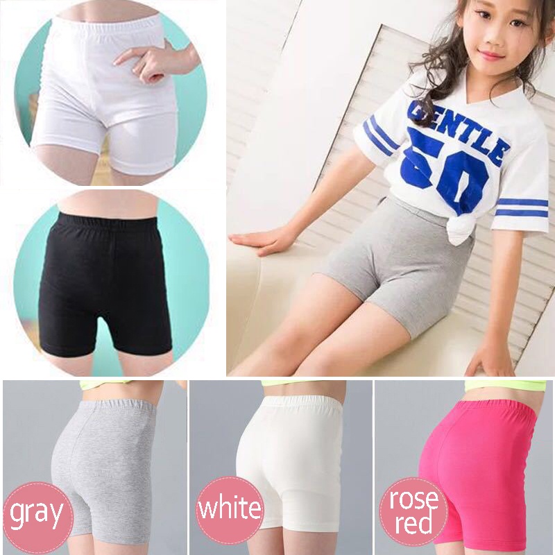 Children Girls Safety Short Baby Shorts 3 To 11Y Kids Pants Girl Solid  Underwear