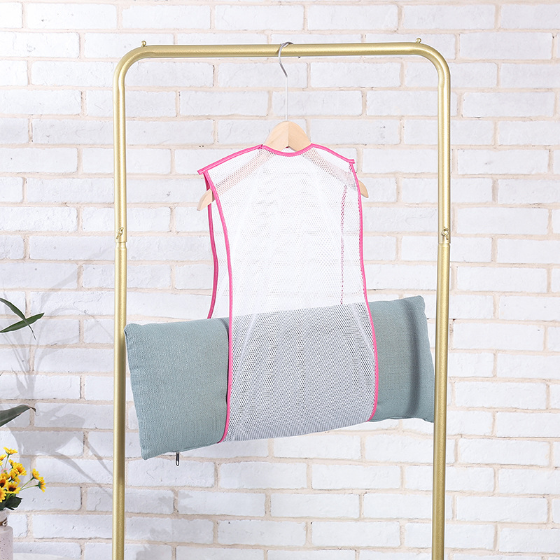 Net Mesh Pillow Toys Drying Rack, Foldable Hanger Balcony Hanging ...