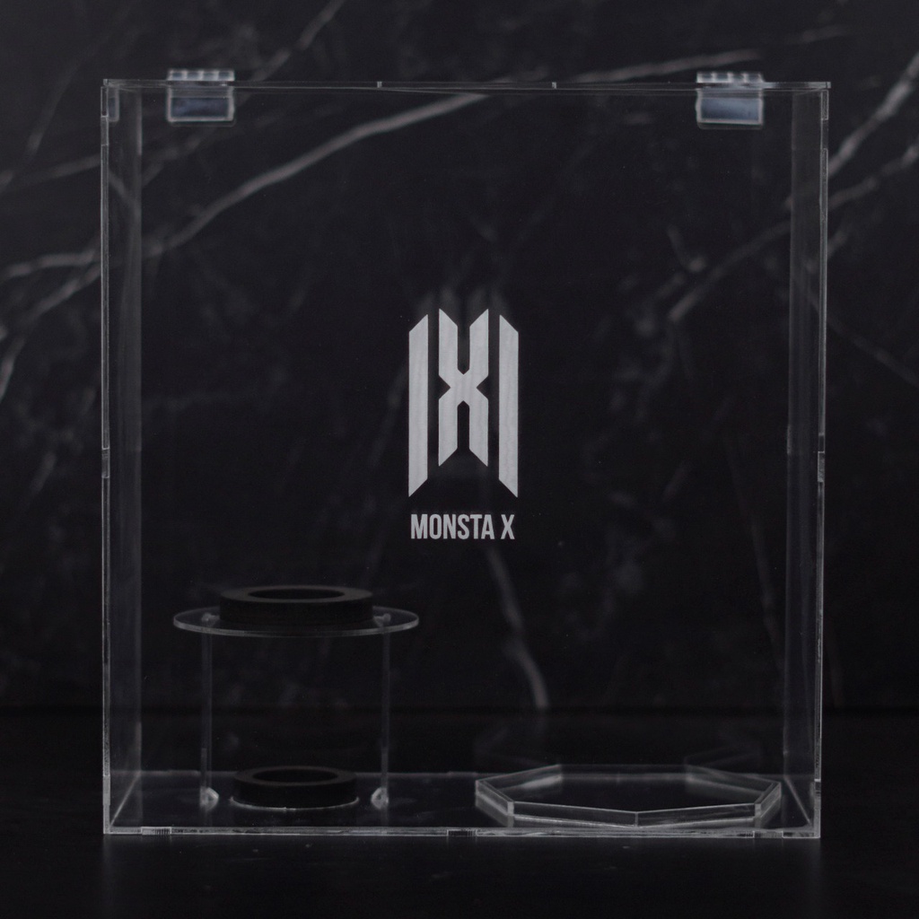 Monsta X Lightstick Box version 1 and Cardboard / MONSTA X Lightstick ...