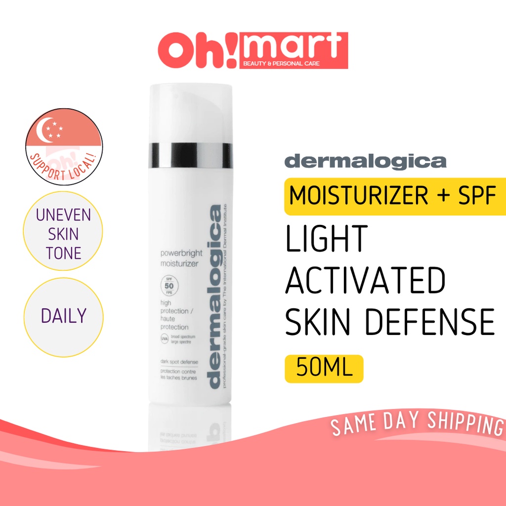 Dermalogica Powerbright Moisturizer SPF50 50ml Shopee Singapore