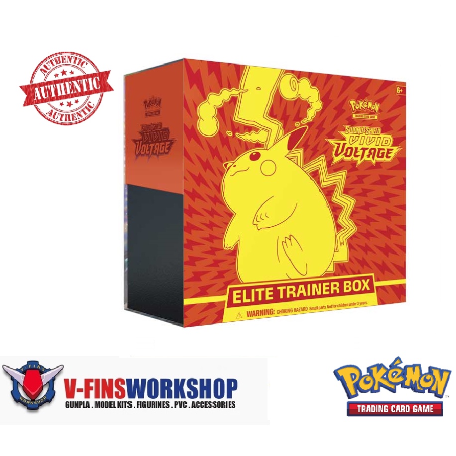 Pokémon center hotsell vivid voltage elite trainer box sealed etb