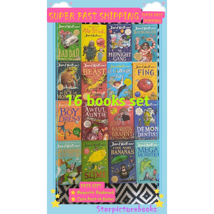 ⭐Sg READY STOCK ⭐The World of David Walliams Collection David