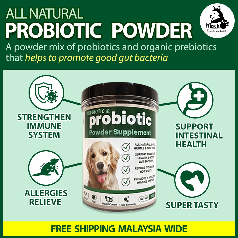 【OFFICIAL】Max & Paw Pet Supplement Dog Supplement Probiotic All