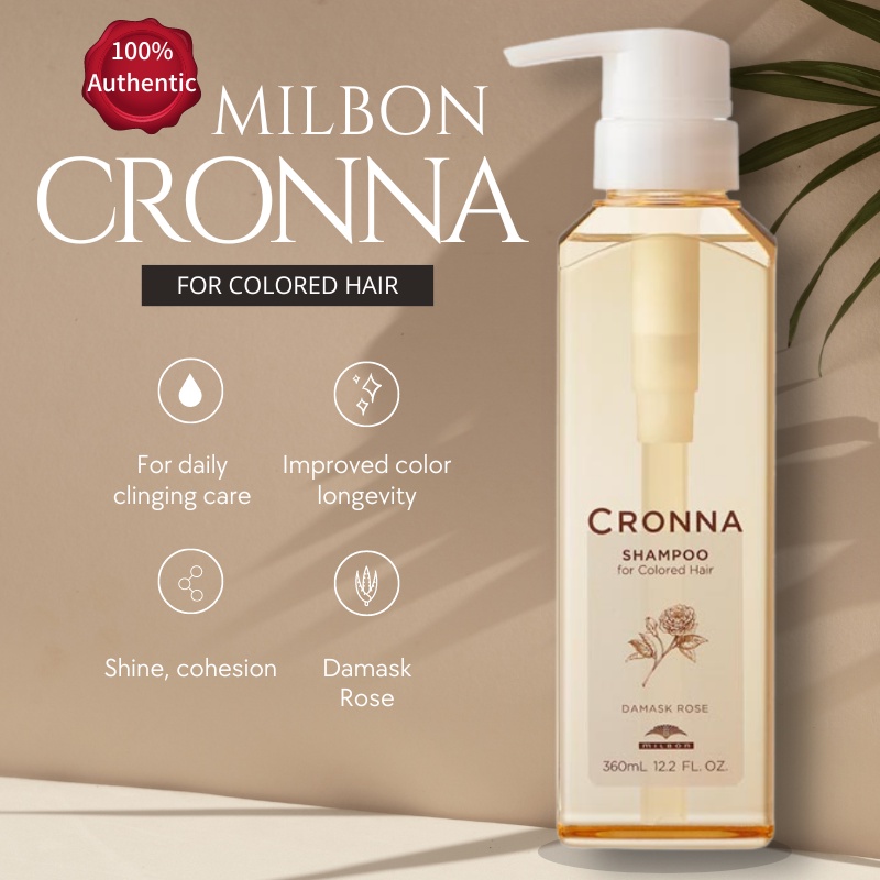 Milbom CRONNA Shampoo for Colorado Hair Shampoo that controls fading ...