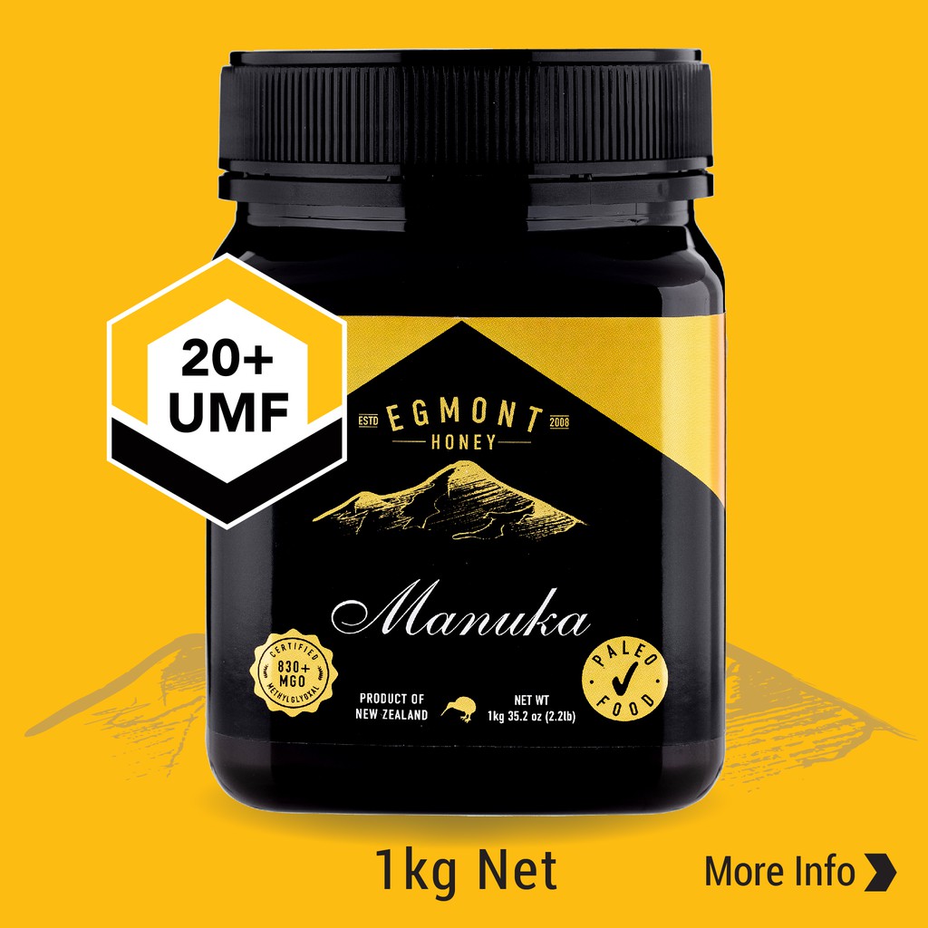 Egmont Manuka Honey 500g UMF20+830MGO 【公式通販】