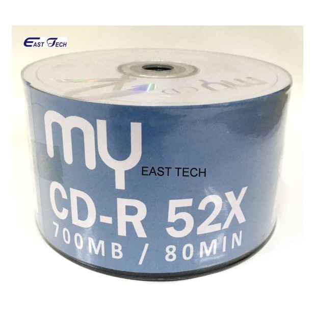MY BLANK CD CD-R / CDR DISC (50 PCS) | Shopee Singapore