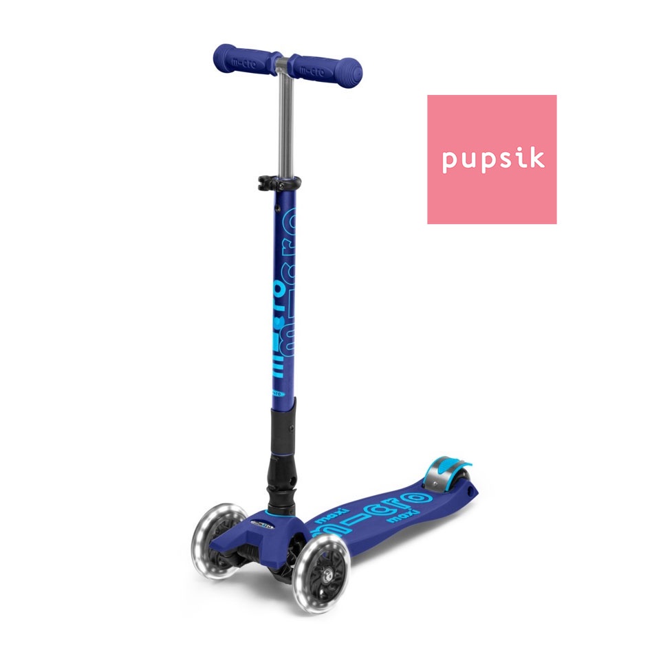 Micro Maxi Deluxe Foldable Scooter (LED Wheels) (9 Colours) Shopee Singapore