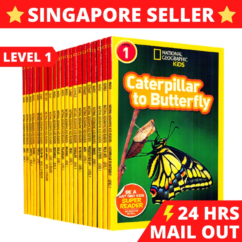 ⚡INSTOCK National Geographic Kids Level 1 (25 Books) | Level 1 National Geographic Kids Magazine