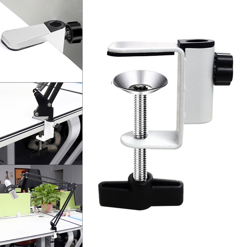 Table Vice Clamp on Work Bench Mini Desktop Vise Base for Microphone