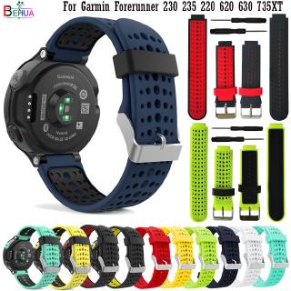 A5 Watchband For Garmin Forerunner 735XT Silicone Wristband Smartwatch Band  For Forerunner 220 230 235 620 630 Bracelet Strap - AliExpress