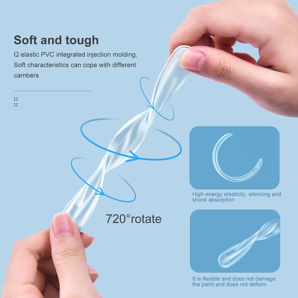 OATSBASF Household Strip Transparent Corner Protector Clear Furniture