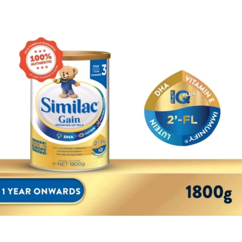 Similac Stage 3 1.7kg (Singapore Source) (Dented tin) | Shopee Singapore