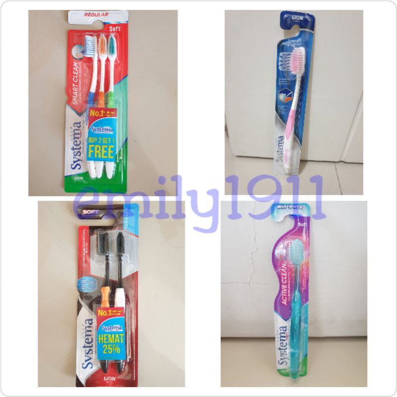 Systema smart clean toothbrush / charcoal toothbrush systema / systema ...