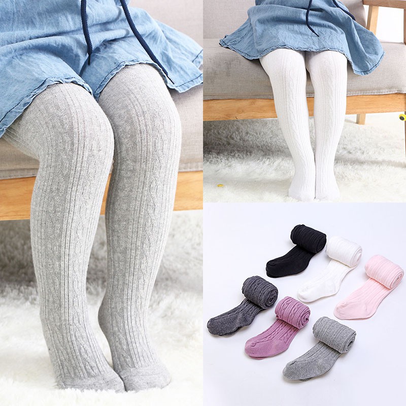 Newborn Toddler Baby Girls Soft Warm Winter Tights Stocking Cotton