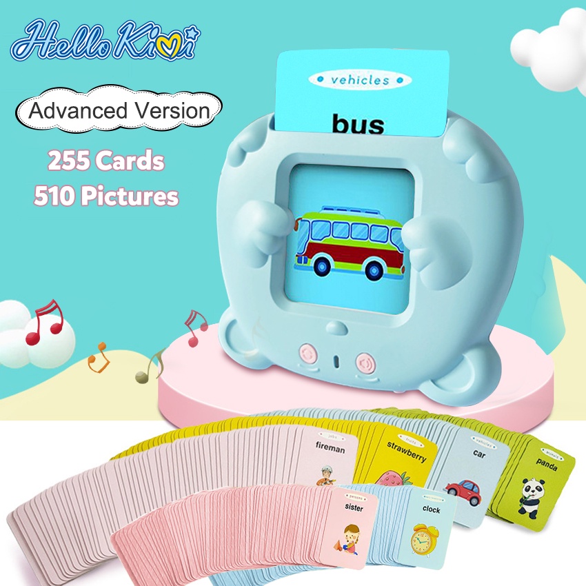 HelloKimi Card Reader For Kids Educational Talking Electronic Book