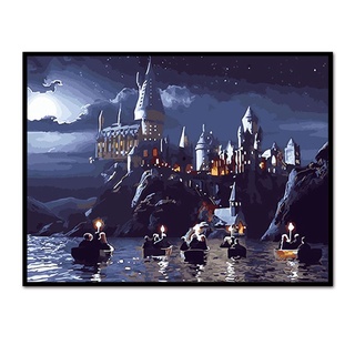 DROFE 40x50cm Harry Potter Paint By Number Wall Art Birthday