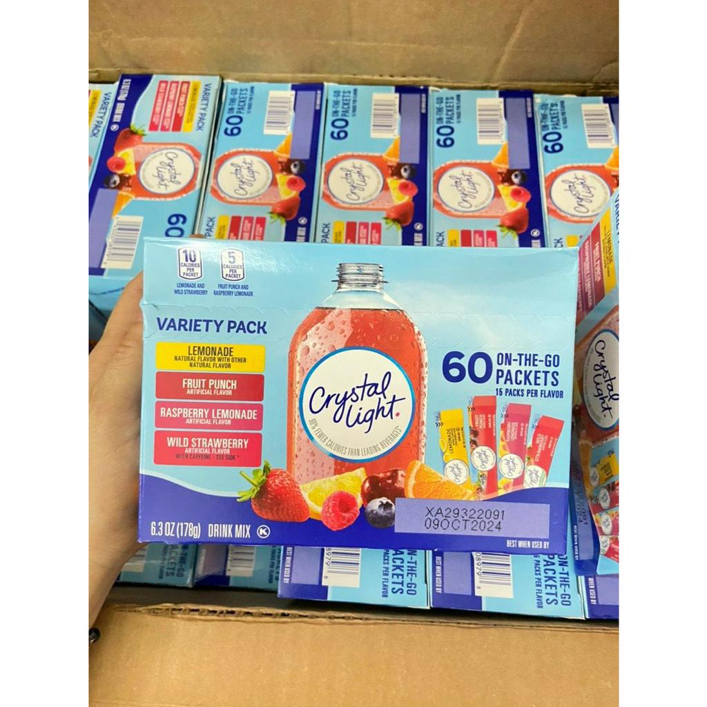 Crystal Light Juice Powder (1 Pack) Without Sugar, keto / das / lowcarb