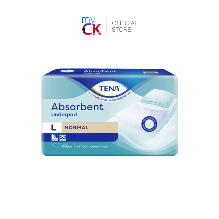 (Bundle of 3/6) TENA Adult Underpads Absorbent L8’s 60x75cm | Shopee ...