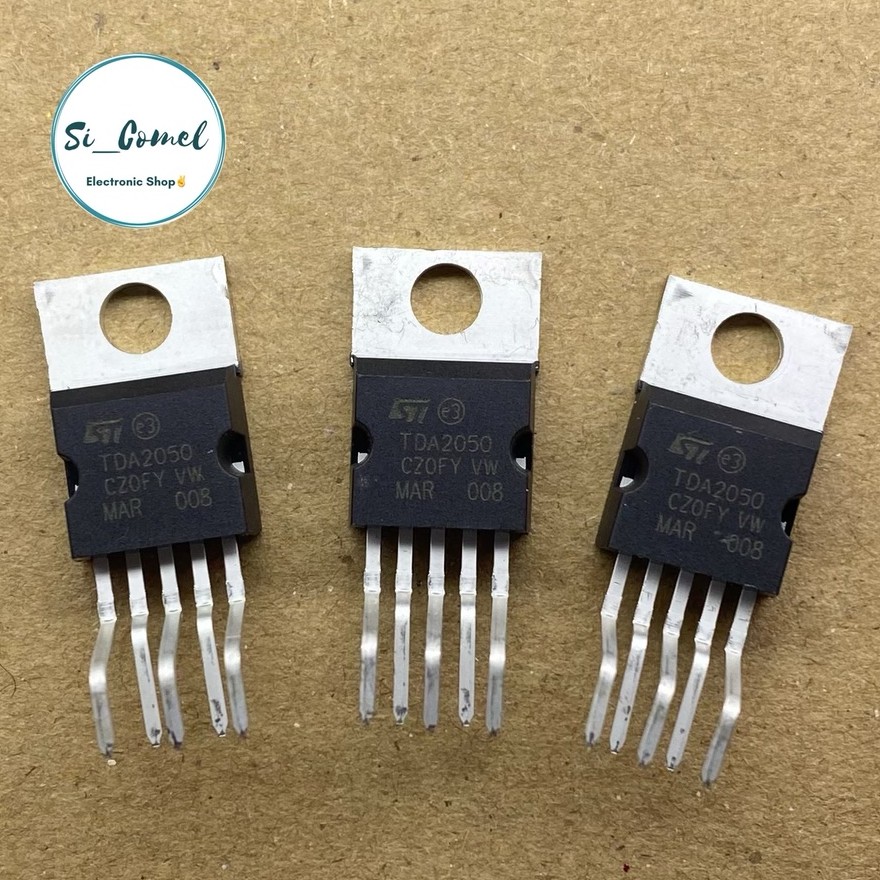 TDA2050 SGS Thomson 32W Hi-Fi Audio Power Amplifier IC - Brand New (Lot Of 1)