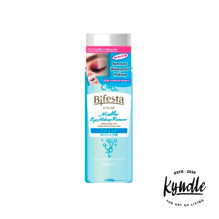 Bifesta Micellar Water Lip and Eyes Makeup Remover 145ml Shopee Singapore